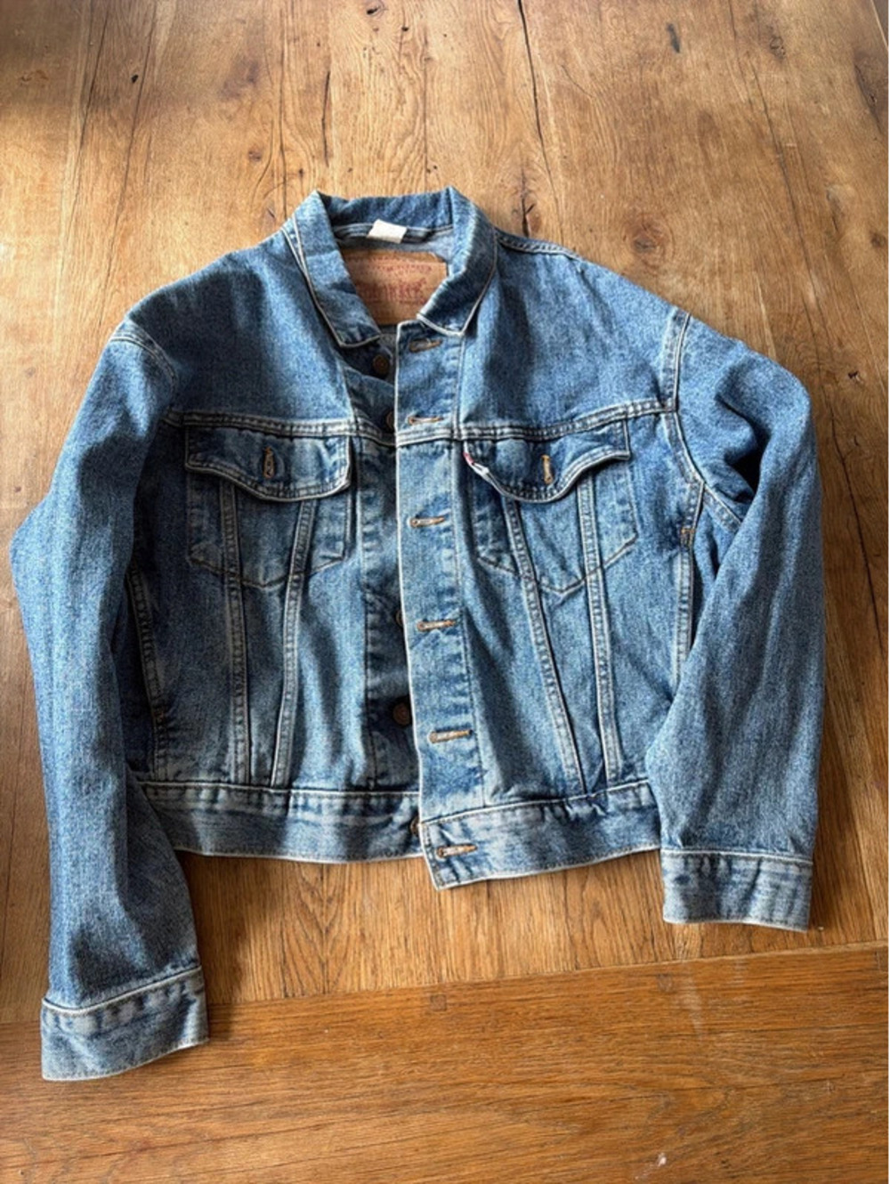 Levi Strauss and Company vintage jean jacket size small men’s
